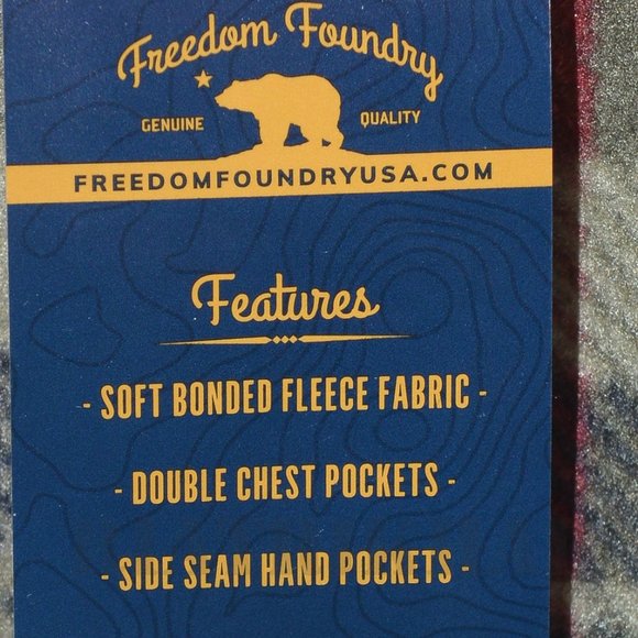 Green NWT Men’s Super Plush Shirt Jacket Freedom Foundry - Picture 7 of 7